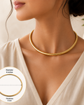 Gold-Tone Stainless Steel Hasli Necklace