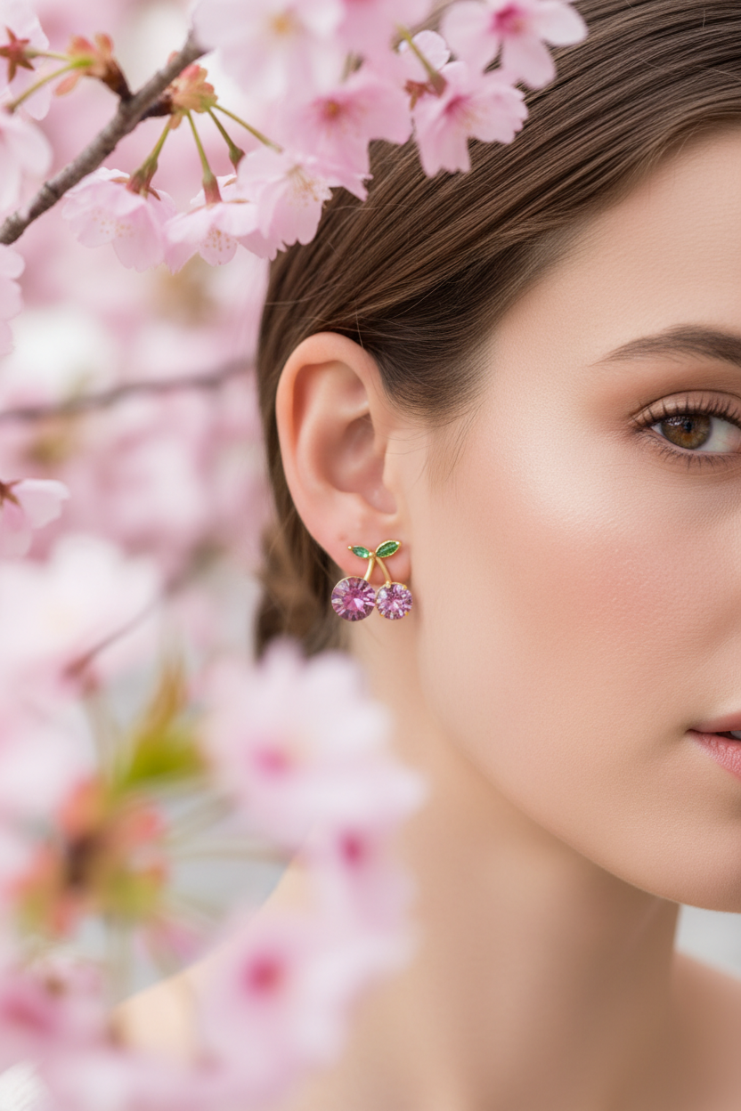 Cherry Blossom Model Shot