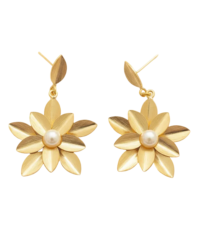 Enhanced Flower Earrings
