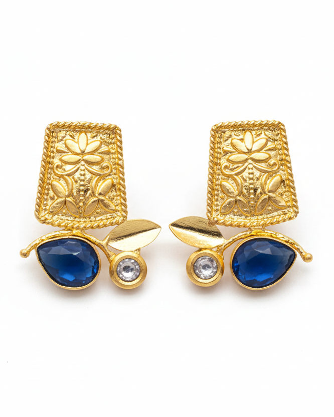 Enhanced Gold Earrings