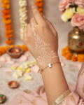 Rose Gold Butterfly Bow Chain Bracelet