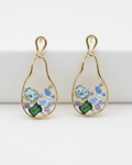 Garden Bloom Teardrop Earrings
