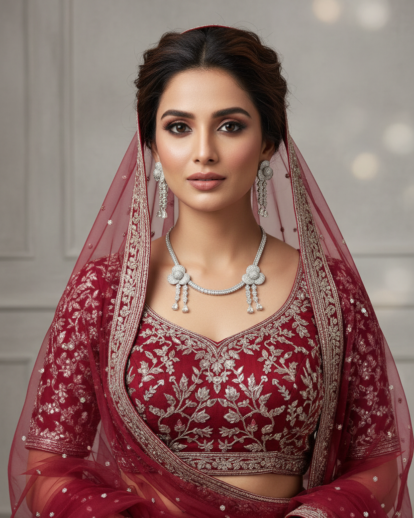 Silver AD Jewelry Set – No Center Strand Lifestyle